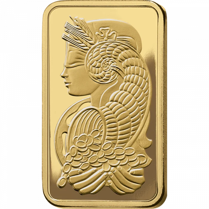 パンプ・スイス-レディ・フォーチュナ.9999ゴールド・バー50グラム（査定中）（コンディション様々） - 香港金貨
